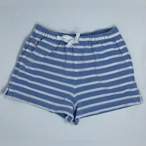 POLO RALPH LAUREN: Blue/White Striped Shorts, Size 5